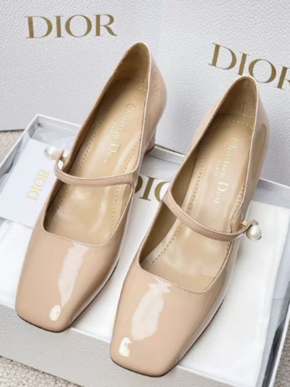 Dior Heeled Slides